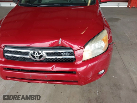 2008 Toyota RAV4 Ltd with VIN JTMBK31V886047140, listed as a IAAI auction lot 42077469 with 191,057 mi miles. Bid and sale history available at carsss.com. Image 6.