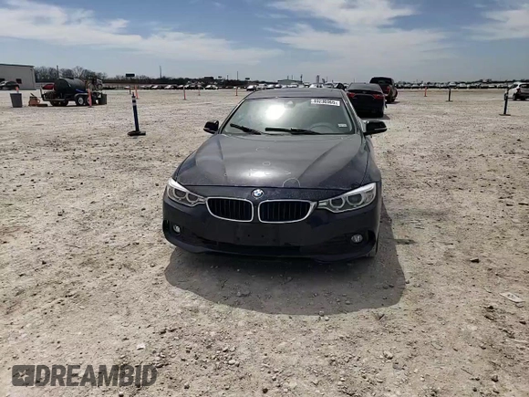 2015 BMW 4 Series 435i with VIN WBA4B1C52FD955115, listed as a Copart auction lot 49230965 with 91,383 mi miles and Salvage title. Bid and sale history available at DreamBid. Image 10.