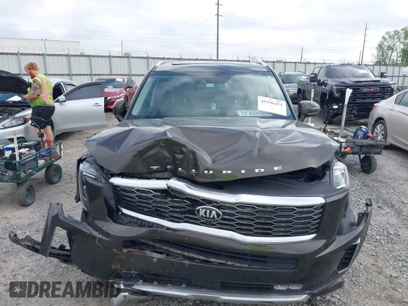 2020 Kia Telluride SX with VIN 5XYP54HC6LG077167, listed as a IAAI auction lot 41946475 with 128,319 mi miles and . Bid and sale history available at DreamBid. Image 12.