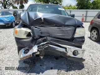 2006 Ford F-150 XLT with VIN 1FTPX12566FA61707, listed as a Copart auction lot 62223845 with 150,056 mi miles and Salvage title. Bid and sale history available at DreamBid. Image 5.