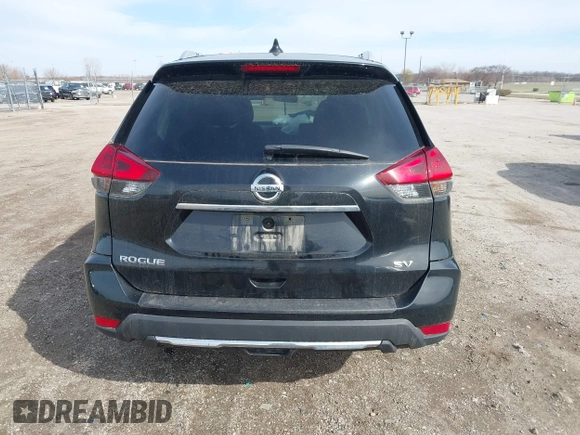 2018 Nissan Rogue SV with VIN KNMAT2MT3JP586116, listed as a IAAI auction lot 41853736 with 147,258 mi miles and . Bid and sale history available at carsss.com. Image 16.
