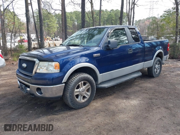 2008 Ford F-150 XLT with VIN 1FTPX14518FA89396, listed as a IAAI auction lot 41882317 with 144,380 mi miles. Bid and sale history available at carsss.com. Image 2.