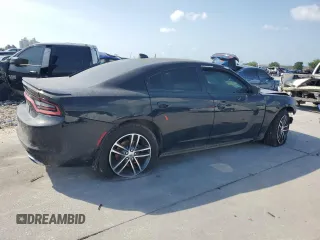 2019 Dodge Charger SXT with VIN 2C3CDXJGXKH653881, listed as a Copart auction lot 54692945 with Not Provided miles and Salvage Title. Bid and sale history available at DreamBid. Image 3.