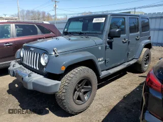 2017 Jeep Wrangler Unlimited Sahara with VIN 1C4BJWEG7HL552748, listed as a Copart auction lot 53086525 with 85,054 mi miles and Salvage title. Bid and sale history available at DreamBid. Image 1.