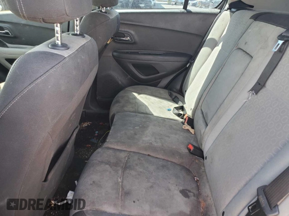 2016 Chevrolet Trax LS with VIN 3GNCJKSBXGL278915, listed as a Copart auction lot 77652994 with 82,341 mi miles and Clean Title. Bid and sale history available at carsss.com. Image 6.