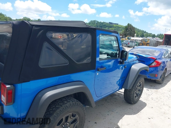2016 Jeep Wrangler Black Bear with VIN 1C4AJWAG4GL176980, listed as a IAAI auction lot 42744445 with 58,011 mi miles and . Bid and sale history available at DreamBid. Image 4.