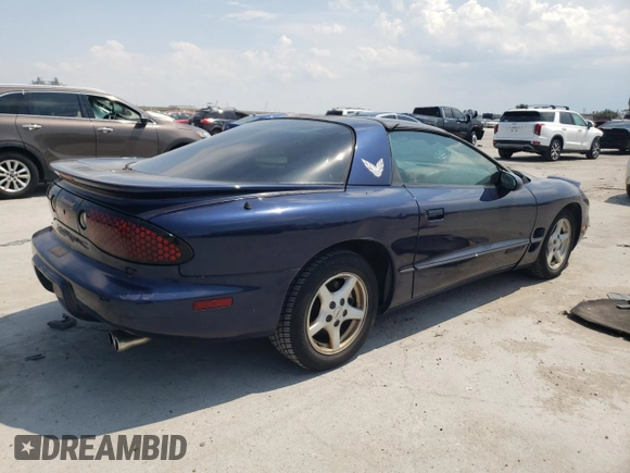 2002 Pontiac Firebird Firebird z VIN 2G2FS22K722143614, wystawiony jako Copart lot #48345535 z przebiegiem 100 664 mil mil oraz Szkoda całkowita • Salvage title. Historia ofert i sprzedaży dostępna na DreamBid. Obrazek 3.
