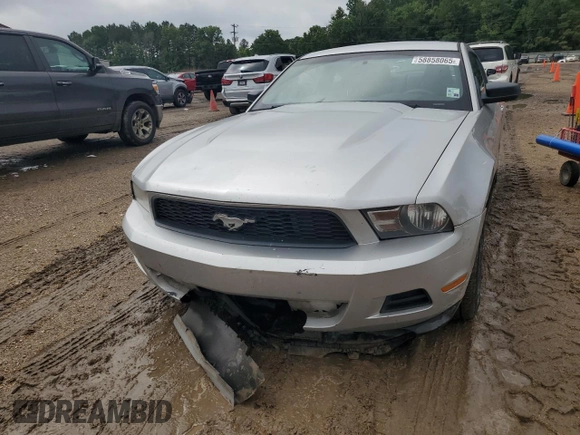 2012 Ford Mustang Premium with VIN 1ZVBP8AM5C5210831, listed as a Copart auction lot 58858065 with 196,564 mi miles and Salvage title. Bid and sale history available at DreamBid. Image 5.