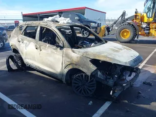 2019 Hyundai Tucson Ultimate with VIN KM8J3CALXKU840638, listed as a IAAI auction lot 41634462 with 1 mi miles. Bid and sale history available at carsss.com. Image 1.