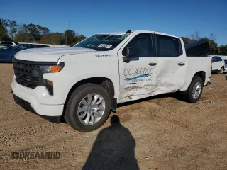 2024 Chevrolet Silverado 1500 Custom with VIN 3GCPABEK8RG445662, listed as a Copart auction lot 84538624 with 1,559 mi miles and Salvage Title. Bid and sale history available at DreamBid. Image 1.