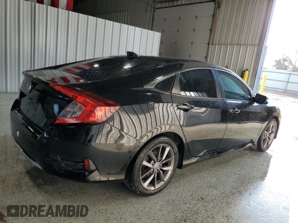 2020 Honda Civic EX-L with VIN 19XFC1F72LE023917, listed as a Copart auction lot 44177815 with 65,088 mi miles and Clean Title. Bid and sale history available at DreamBid. Image 3.