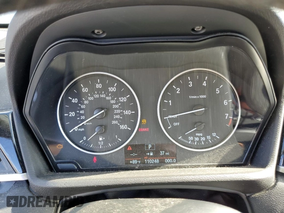 2017 BMW X1 xDrive28i with VIN WBXHT3C33H5F83332, listed as a Copart auction lot 56971935 with 110,248 mi miles and Clean title. Bid and sale history available at DreamBid. Image 9.