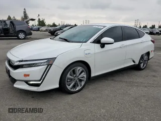 2019 Honda Clarity Plug-In Hybrid with VIN JHMZC5F17KC005787, listed as a Copart auction lot 76778374 with 27,055 mi miles and Salvage Title. Bid and sale history available at carsss.com. Image 1.
