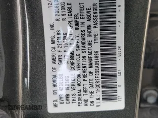 2014 Honda Accord Sedan LX with VIN 1HGCR2F35EA098896, listed as a Copart auction lot 53082635 with 148,008 mi miles and Salvage Title. Bid and sale history available at carsss.com. Image 13.