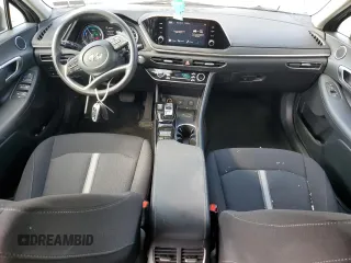 2021 Hyundai Sonata Hybrid Blue with VIN KMHL24JJ4MA033794, listed as a Copart auction lot 70527553 with 119,330 mi miles. Bid and sale history available at carsss.com. Image 8.
