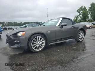 2017 FIAT 124 Spider Lusso with VIN JC1NFAEKXH0121311, listed as a Copart auction lot 59753745 with 102,181 mi miles and Salvage title. Bid and sale history available at DreamBid. Image 1.