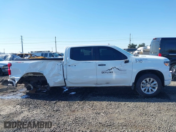 2024 Chevrolet Silverado 1500 Custom with VIN 1GCPDBEK2RZ329347, listed as a IAAI auction lot 41643156 with 15,084 mi miles and . Bid and sale history available at DreamBid. Image 14.