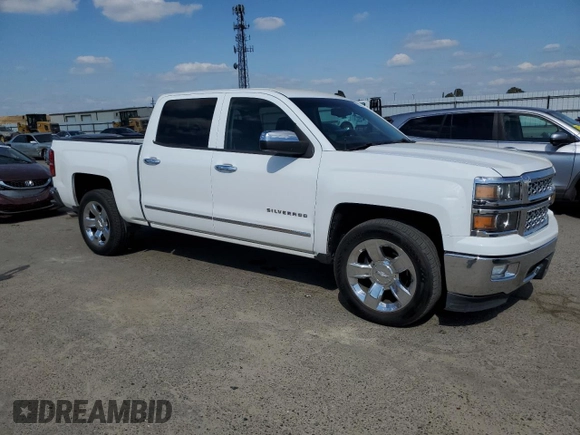 2014 Chevrolet Silverado 1500 LTZ with VIN 3GCPCSEJ3EG327241, listed as a Copart auction lot 52722815 with 174,843 mi miles and Salvage Title. Bid and sale history available at DreamBid. Image 4.