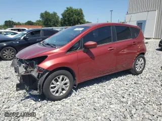 2016 Nissan Versa Note S with VIN 3N1CE2CP3GL376940, listed as a Copart auction lot 52158625 with 69,199 mi miles and Non Repairable. Bid and sale history available at carsss.com. Image 1.