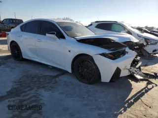 2023 Lexus IS 500 F Sport Performance z VIN JTHAP1D28P5003175, wystawiony jako Copart lot #46109995 z przebiegiem 26 486 mil mil oraz Szkoda całkowita • Salvage title. Historia ofert i sprzedaży dostępna na DreamBid. Obrazek 4.