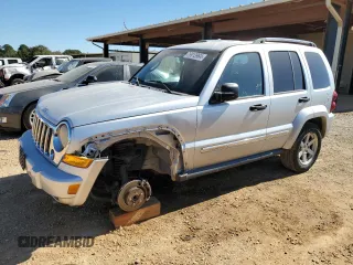 2005 Jeep Liberty Limited with VIN 1J4GK58K55W560400, listed as a Copart auction lot 76913964 with 208,040 mi miles and Salvage Title. Bid and sale history available at carsss.com. Image 1.