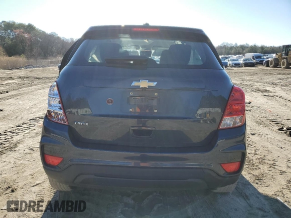 2019 Chevrolet Trax LS with VIN 3GNCJKSBXKL177964, listed as a Copart auction lot 49544625 with 86,476 mi miles and Salvage Title. Bid and sale history available at carsss.com. Image 6.