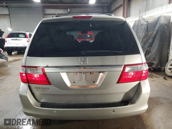 2007 Honda Odyssey Touring with VIN 5FNRL38847B013730, listed as a Copart auction lot 52028305 with 209,487 mi miles and Salvage Title. Bid and sale history available at carsss.com. Image 6.