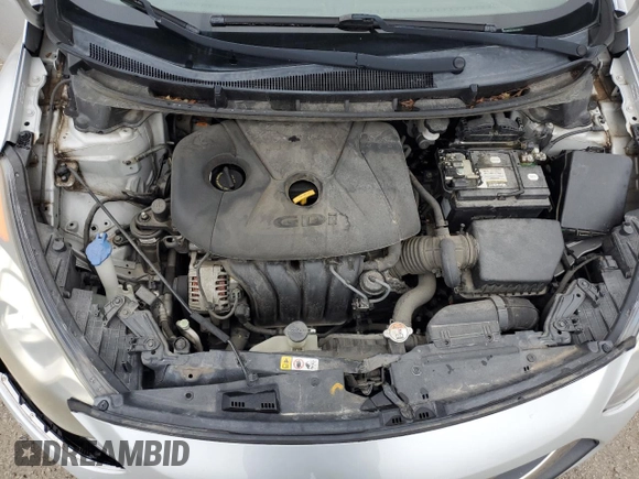 2014 Hyundai Elantra GT with VIN KMHD35LH8EU196479, listed as a Copart auction lot 61127244 with 0 mi miles and Salvage Title. Bid and sale history available at carsss.com. Image 13.