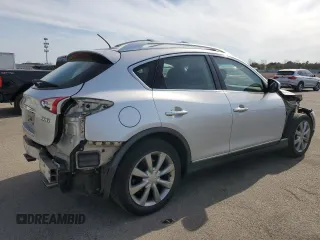 2012 Infiniti EX Journey with VIN JN1AJ0HR7CM450636, listed as a Copart auction lot 54300375 with 66,786 mi miles and Salvage Title. Bid and sale history available at carsss.com. Image 3.
