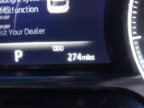 2024 Toyota Venza LE with VIN JTEAAAAHXRJ186841, listed as a IAAI auction lot 41782108 with 274 mi miles and . Bid and sale history available at DreamBid. Image 16.