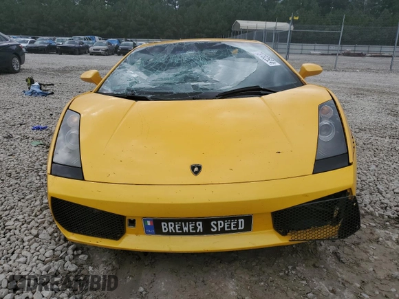 2004 Lamborghini Gallardo z VIN ZHWGU11SX4LA00563, wystawiony jako Copart lot #73732524 z przebiegiem 51 762 mil mil oraz Szkody całkowita. Historia ofert i sprzedaży dostępna na DreamBid. Obrazek 5.