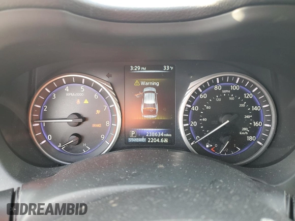 2017 Infiniti Q50 3.0t Signature Edition with VIN JN1EV7AR0HM836198, listed as a Copart auction lot 88823425 with 238,634 mi miles and Salvage Title. Bid and sale history available at carsss.com. Image 9.