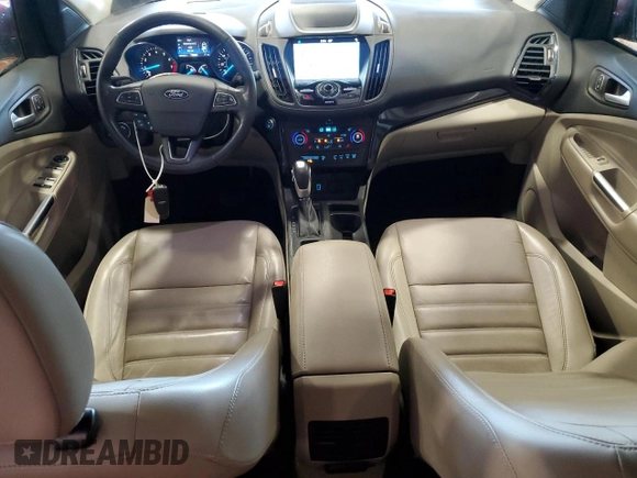 2019 Ford Escape Titanium with VIN 1FMCU9J98KUB93072, listed as a Copart auction lot 61931205 with 64,412 mi miles and Salvage title. Bid and sale history available at DreamBid. Image 8.