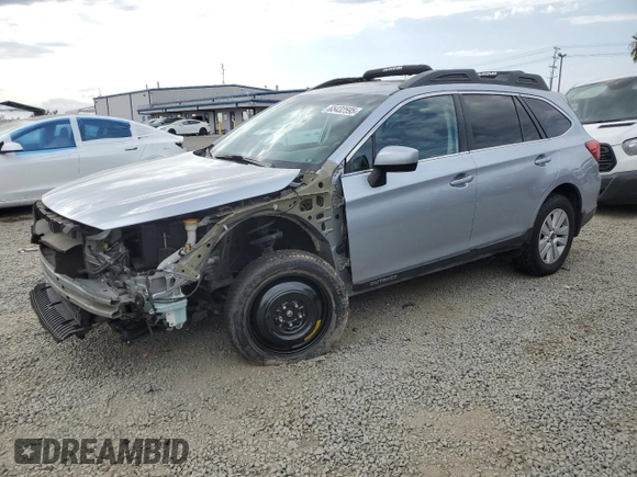 2017 Subaru Outback Premium with VIN 4S4BSADC9H3215542, listed as a Copart auction lot 65432595 with 109,584 mi miles and Salvage title. Bid and sale history available at DreamBid. Image 1.