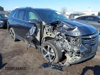 2022 Chevrolet Equinox Premier z VIN 2GNAXXEV0N6122490, wystawiony jako IAAI lot #41526839 z przebiegiem 81 987 mil mil oraz . Historia ofert i sprzedaży dostępna na DreamBid. Obrazek 1.