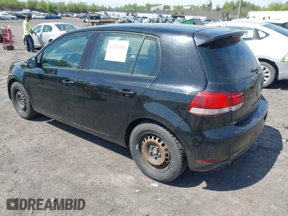 2013 Volkswagen Golf w/Conv & Sunroof z VIN WVWDB7AJ8DW127092, wystawiony jako IAAI lot #42253316 z przebiegiem 170 743 mil mil oraz . Historia ofert i sprzedaży dostępna na DreamBid. Obrazek 3.
