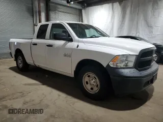 2018 Ram 1500 Tradesman z VIN 1C6RR6FG0JS194921, wystawiony jako Copart lot #54876475 z przebiegiem 77 579 mil mil oraz Czysty tytuł • Clean title. Historia ofert i sprzedaży dostępna na DreamBid. Obrazek 4.