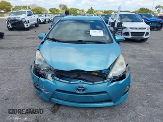 2013 Toyota Prius One with VIN JTDKDTB33D1051613, listed as a IAAI auction lot 42081513 with 97,101 mi miles. Bid and sale history available at carsss.com. Image 12.