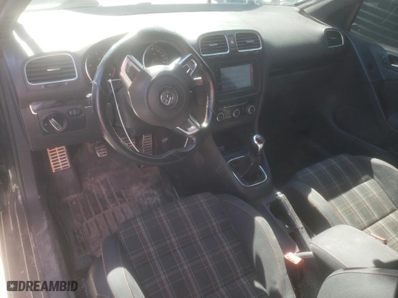 2011 Volkswagen GTI w/Sunroof with VIN WVWEV7AJXBW025463, listed as a Copart auction lot 47198585 with 105,830 mi miles and Salvage Title. Bid and sale history available at carsss.com. Image 8.