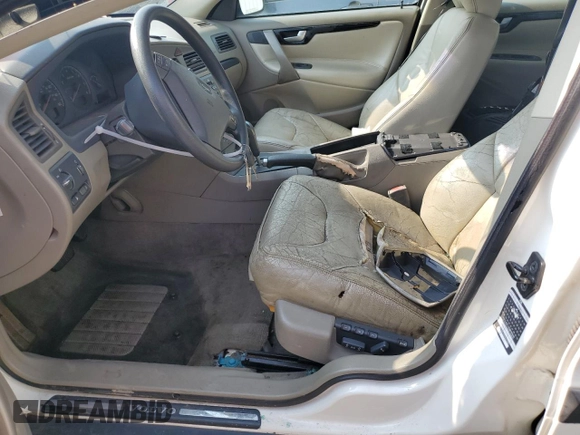 2002 Volvo S60 with VIN YV1RS61R522139334, listed as a Copart auction lot 66400194 with 0 mi miles and Salvage Title. Bid and sale history available at carsss.com. Image 7.