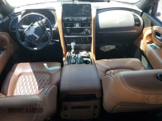 2024 Infiniti QX80 SENSORY with VIN JN8AZ2BE6R9326123, listed as a Copart auction lot 51931845 with 14,690 mi miles and Salvage Title. Bid and sale history available at carsss.com. Image 8.