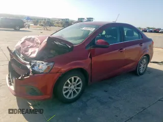 2018 Chevrolet Sonic LT with VIN 1G1JD5SH6J4110062, listed as a Copart auction lot 63002045 with 71,954 mi miles and Salvage title. Bid and sale history available at DreamBid. Image 1.