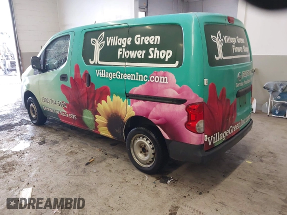 2013 Nissan NV200 SV with VIN 3N6CM0KN2DK690162, listed as a IAAI auction lot 42021819 with 148,536 mi miles and . Bid and sale history available at carsss.com. Image 3.