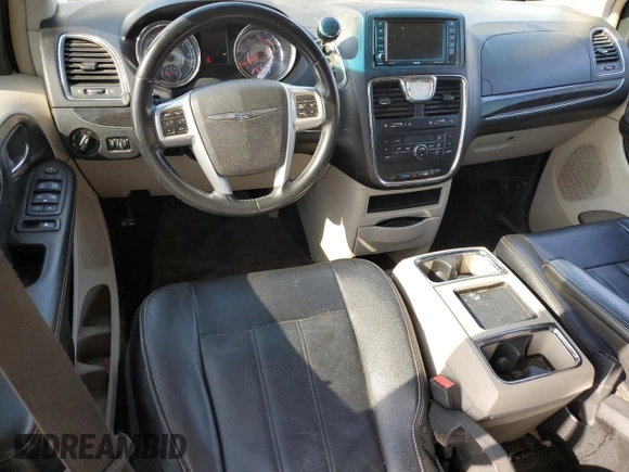2013 Chrysler Town & Country Touring with VIN 2C4RC1BG2DR775295, listed as a Copart auction lot 51422675 with 179,523 mi miles and Salvage Title. Bid and sale history available at carsss.com. Image 8.