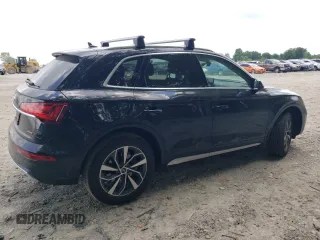2021 Audi Q5 Premium with VIN WA1AAAFY7M2033344, listed as a Copart auction lot 61964115 with 78,534 mi miles and Salvage title. Bid and sale history available at DreamBid. Image 3.