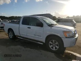 2008 Nissan Titan XE with VIN 1N6BA06A38N348795, listed as a Copart auction lot 78908544 with 214,668 mi miles and Salvage title. Bid and sale history available at DreamBid. Image 4.