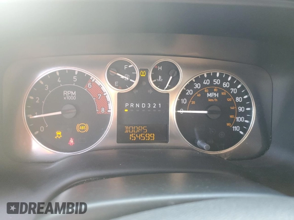 2009 Hummer H3 SUV Alpha with VIN 5GTEN13L898121336, listed as a Copart auction lot 74211304 with 154,599 mi miles and Clean Title. Bid and sale history available at carsss.com. Image 9.