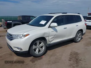 2012 Toyota Highlander Limited with VIN 5TDDK3EH9CS105634, listed as a IAAI auction lot 40194096 with 165,248 mi miles. Bid and sale history available at carsss.com. Image 17.