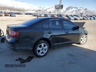 2010 Volkswagen Jetta Sedan S with VIN 3VWJZ7AJ1AM027133, listed as a Copart auction lot 46680175 with 0 mi miles and Salvage Title. Bid and sale history available at carsss.com. Image 3.