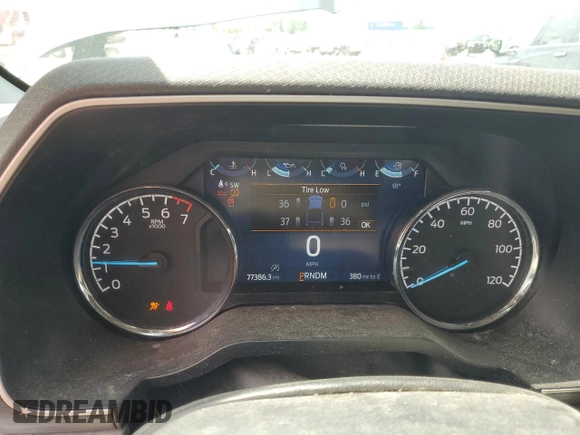 2021 Ford F-150 XL с VIN 1FTEW1CP2MKE38029, выставлен на аукционе Copart как лот 60890115 с пробегом 77 386 миль миль и Чистый • Clean title. История ставок и продаж доступна на DreamBid. Изображение 9.